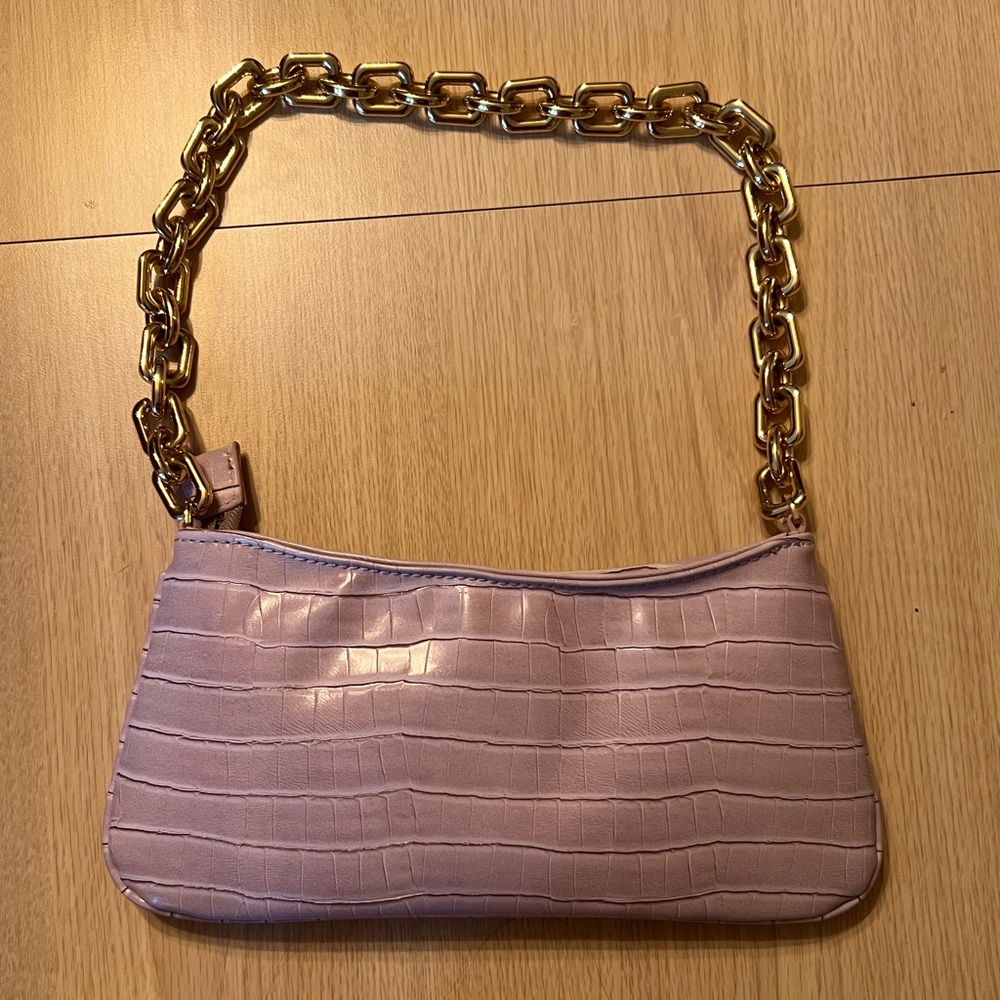 Purple Zara purse